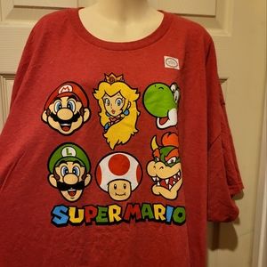 Super Mario 5XL Graphic Tee
